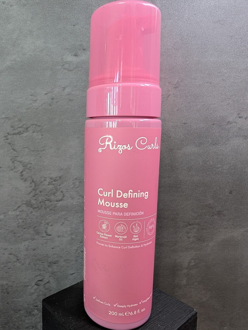 Rizos Curls Curl Defining Mousse 6.8 oz Hydrating Frizz Control